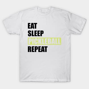 Pickleball - Eat Sleep Pickleball Repeat T-Shirt